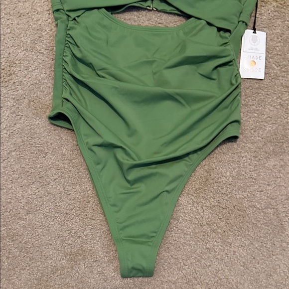 Shade & Shore Olive One-Piece Swimsuit - Picture 2 of 8